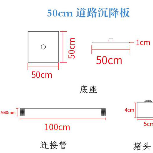 龙岩沉降板规格型号如何选择?